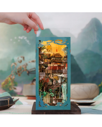 BOOK NOOK KIT - DIY - Su Dongpo's Life - 280pc + LED Light