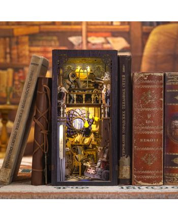 BOOK NOOK KIT - DIY - Nebula Common Room - 350pc + LED Light