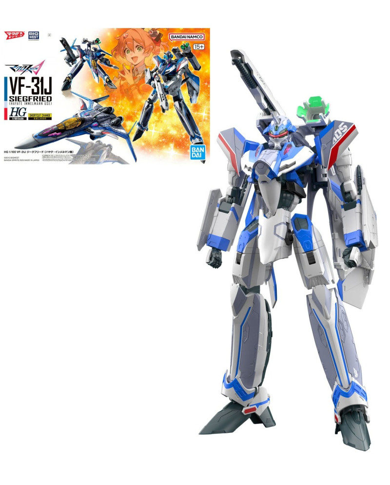 MACROSS - HG 1/100 VF-31J Siegfried (Hayate Immelmann Use) - Model Kit