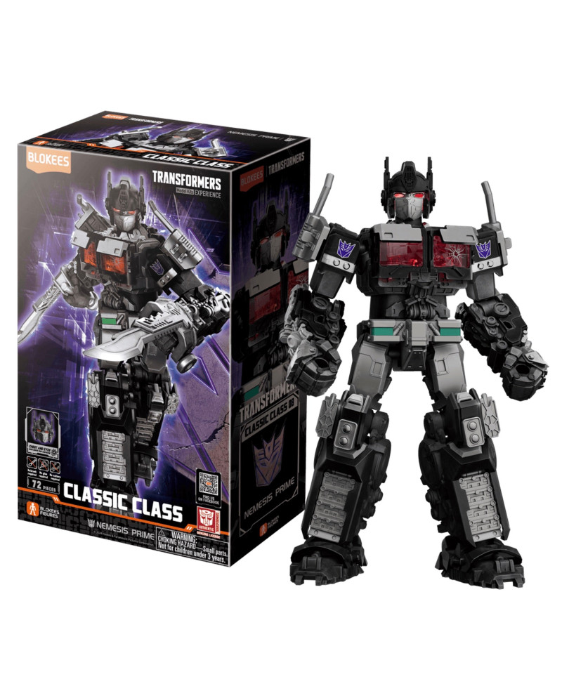 TRANSFORMERS - Nemesis Prime - Model Kit Classic Class Blokees