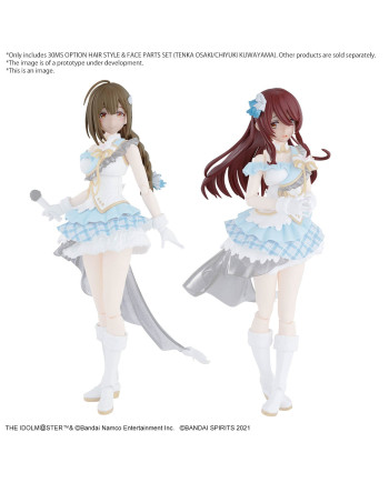 THE IDOLMASTER - 30MS Option hair style & Face Parts Set - Model Kit