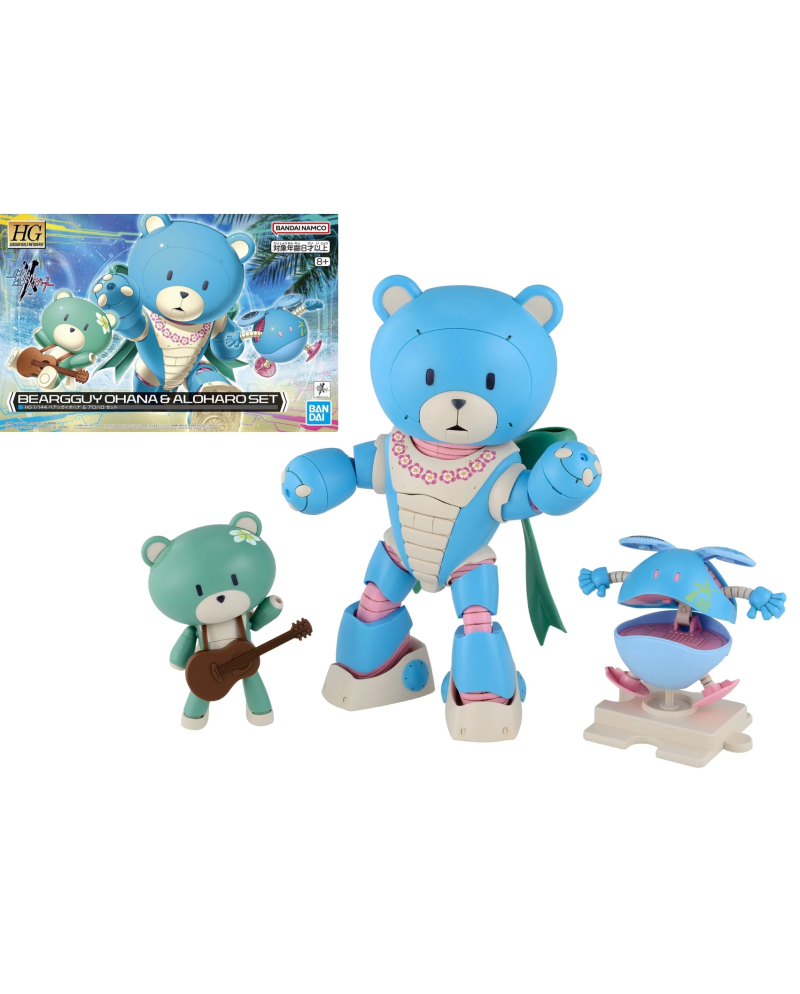 GUNDAM - HG 1/144 Beargguy Ohana & Aloharo Set - Model Kit