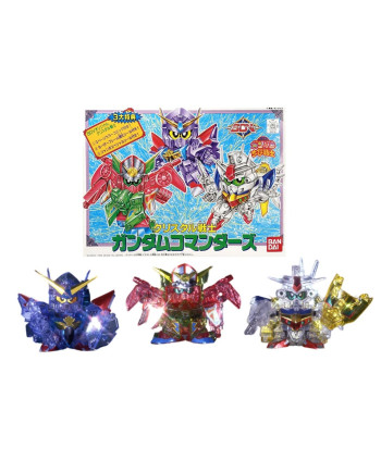 GUNDAM - Crystal 3 Commanders - Model Kit