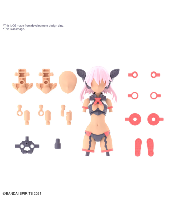 30MS - Option Parts Set 8 (Scout Costume Color C) - Model Kit