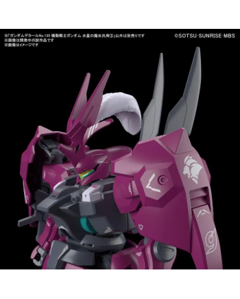 THE WITCH FROM MERCURY - Gundam Decal 135 - Model Kit