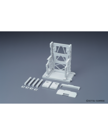 GUNDAM - Builders Parts System Base 001 White  - Model Kit