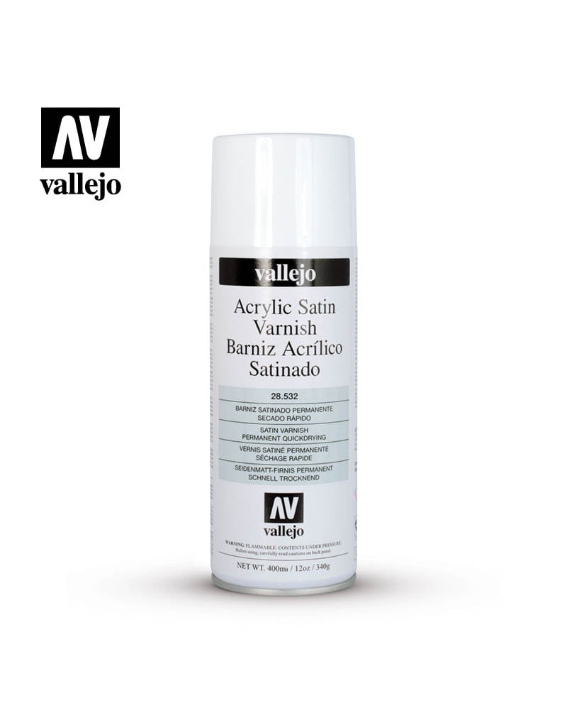 GUNDAM ACC - Aerosol Primer 400ml - Acrylic Satin Spray Varnish