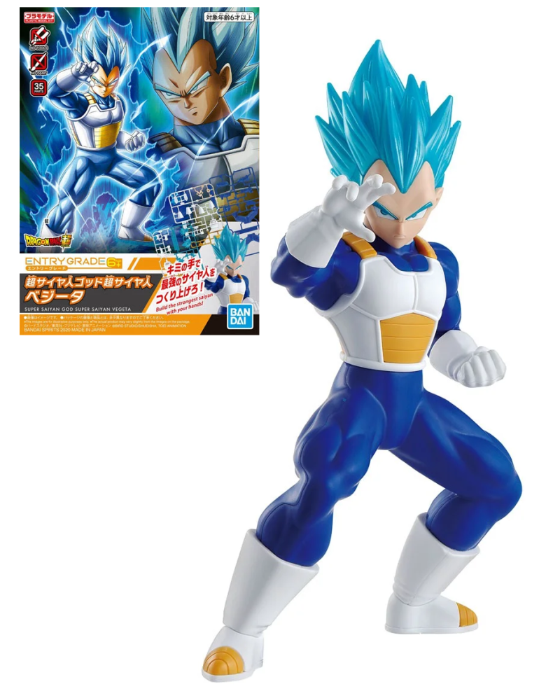 DRAGON BALL - Entry Grade - Super Saiyan God SS Vegeta (REPROD)