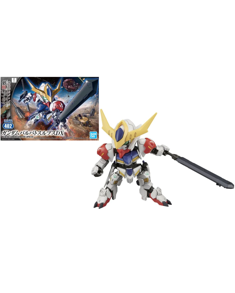 GUNDAM - IBO BB402 Gundam Barbatos Lupus DX - Model Kit - 8cm