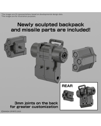 30MM - 1/144 bEXM-6 Roundnova I - Model Kit