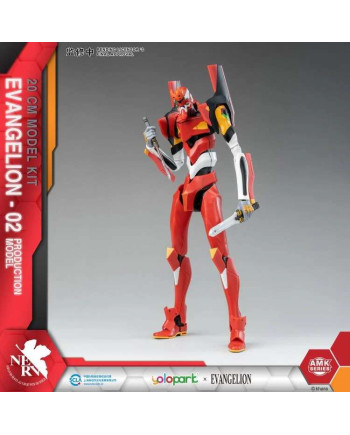 EVANGELION - Eva-02 Amk - Model Kit 20cm