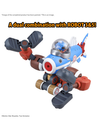 ONE PIECE - Chopper Robot 3&5 (Chopper Submarine & Crane) -Model Kit