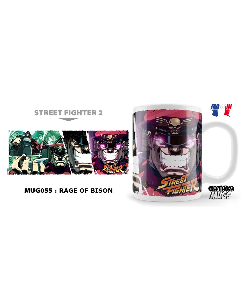STREET FIGHTER - Mug - Rage of Bison