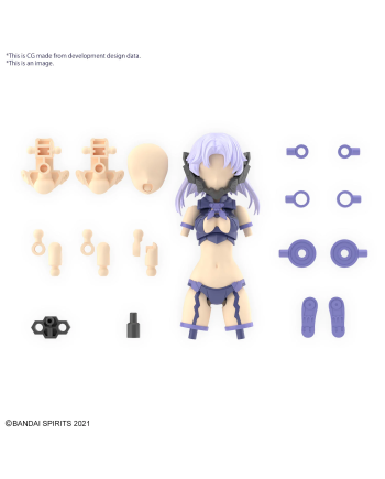 30MS - Option Parts Set 11 (Fang Costume) Color A - Model Kit