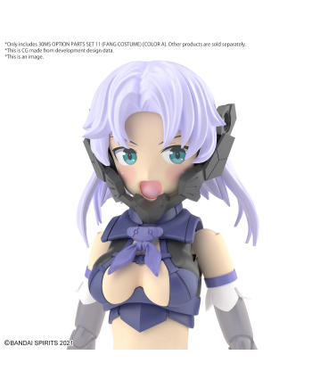 30MS - Option Parts Set 11 (Fang Costume) Color A - Model Kit
