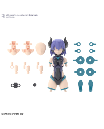 30MS - Option Parts Set 7 (Evil Costume) "Color A" - Model Kit