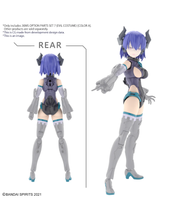 30MS - Option Parts Set 7 (Evil Costume) "Color A" - Model Kit