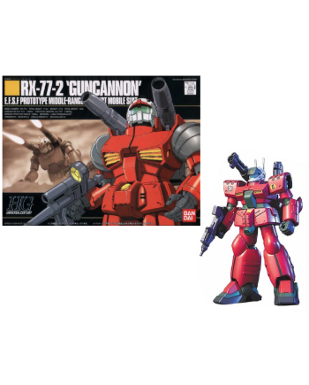 GUNDAM - HGUC 1/144 Guncannon Mass Production Type - Model Kit