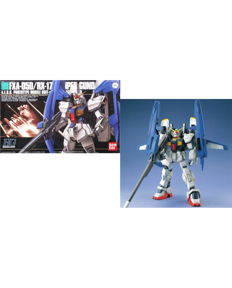 GUNDAM - HGUC - FXA-05D/RX178 Super Gundam 1/144 - Model Kit
