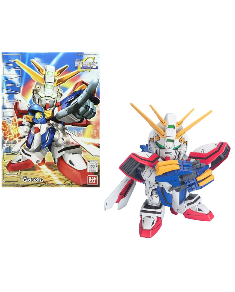 GUNDAM - SD - BB242 GF13-01NJ II G Gundam - Model Kit - 8cm