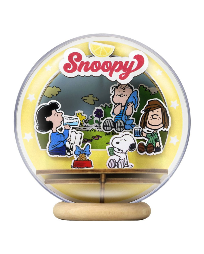 PEANUTS - Picnic Party - Wood Model Kit Globe Theater