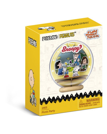 PEANUTS - Picnic Party - Wood Model Kit Globe Theater