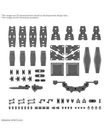30MM - 1/144 Option parts set 19 (Multi Shield) - Model Kit