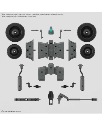 GUNDAM - 30MM 1/144 Extended Armament Vehicle B - Model Kit