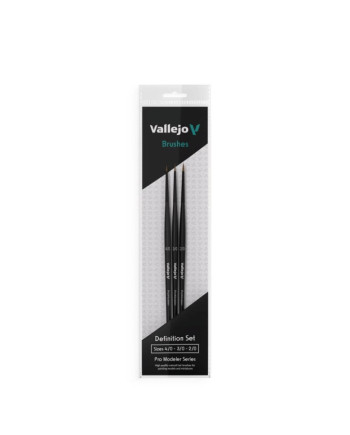 GUNDAM TOOLS- Set of 3 Pro Modeler Series Definition Brushes N°4/3/2
