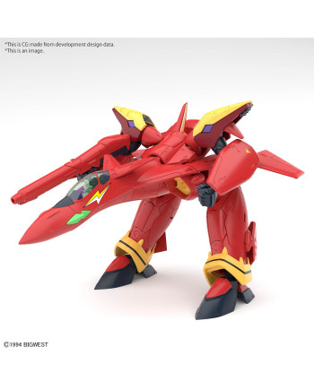 MACROSS -HG 1/100 VF-19 Custom Fire Valkyrie w/ sound Boost -Model Kit