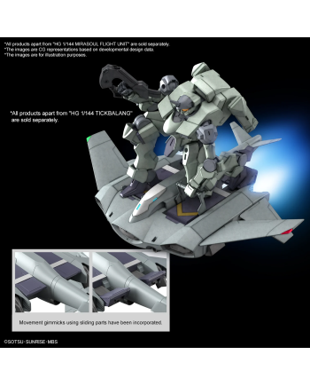THE WITCH FROM MERCURY - HG 1/144 Tickbalang - Model Kit