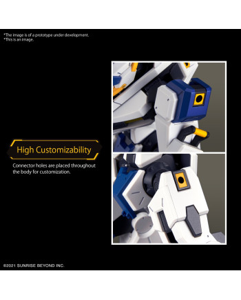 AMAIM - HG 1/72 MAILeS Byakuchi (Drill & Claw Arm) - Model Kit