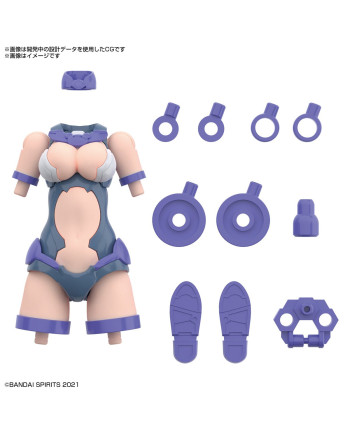 30MS - 30MS Option Body Parts Type A02 (Color A) - Model Kit