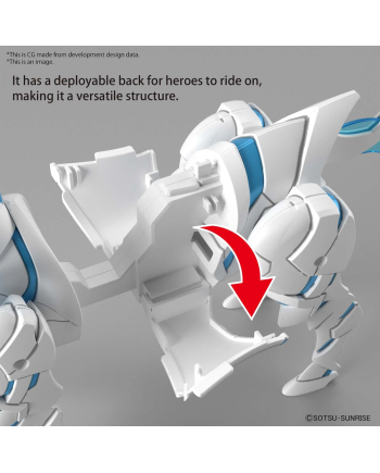 GUNDAM - SDW Heroes War Horse Knight World Ver. - Model Kit