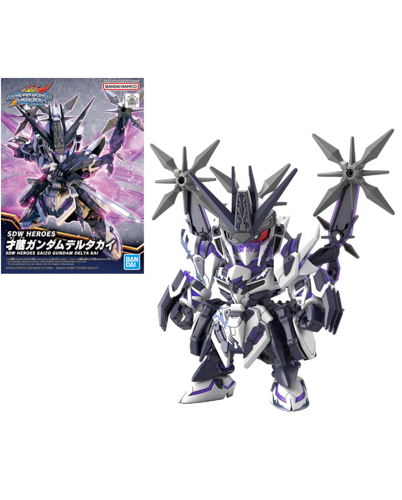 GUNDAM - SDW Heroes Saizo Gundam Delta Kai - Model Kit