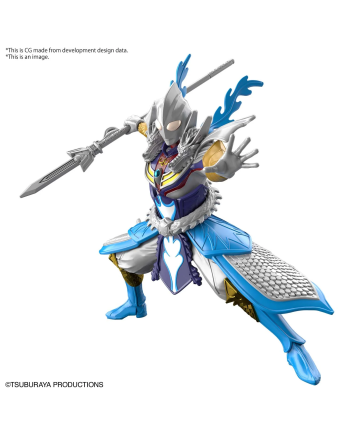 ULTRAMAN - Armour of Legends Tiga Zaho Yun Armour - Model Kit