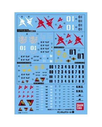 GUNDAM - GUNDAM DECAL 071 - Char's Counterattack Earth Federartion