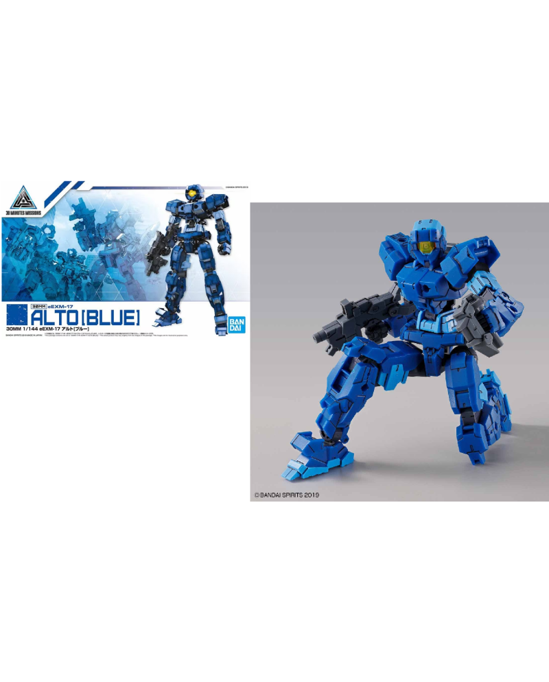 GUNDAM - 30MM eEXM-17 Alto Blue - Model Kit