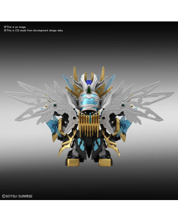 GUNDAM - Model Kit - SD Sangoku Sokets Tien Ba Cao Cao Wing G - 8.5cm
