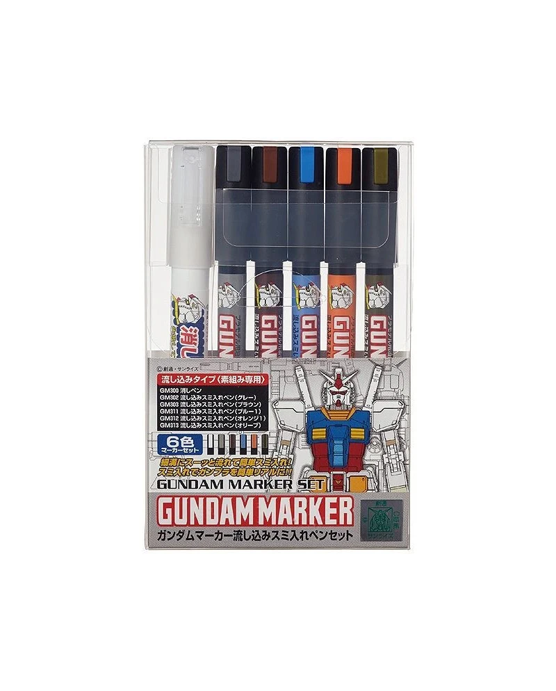 GUNDAM - Gundam Marker GMS-122 Set