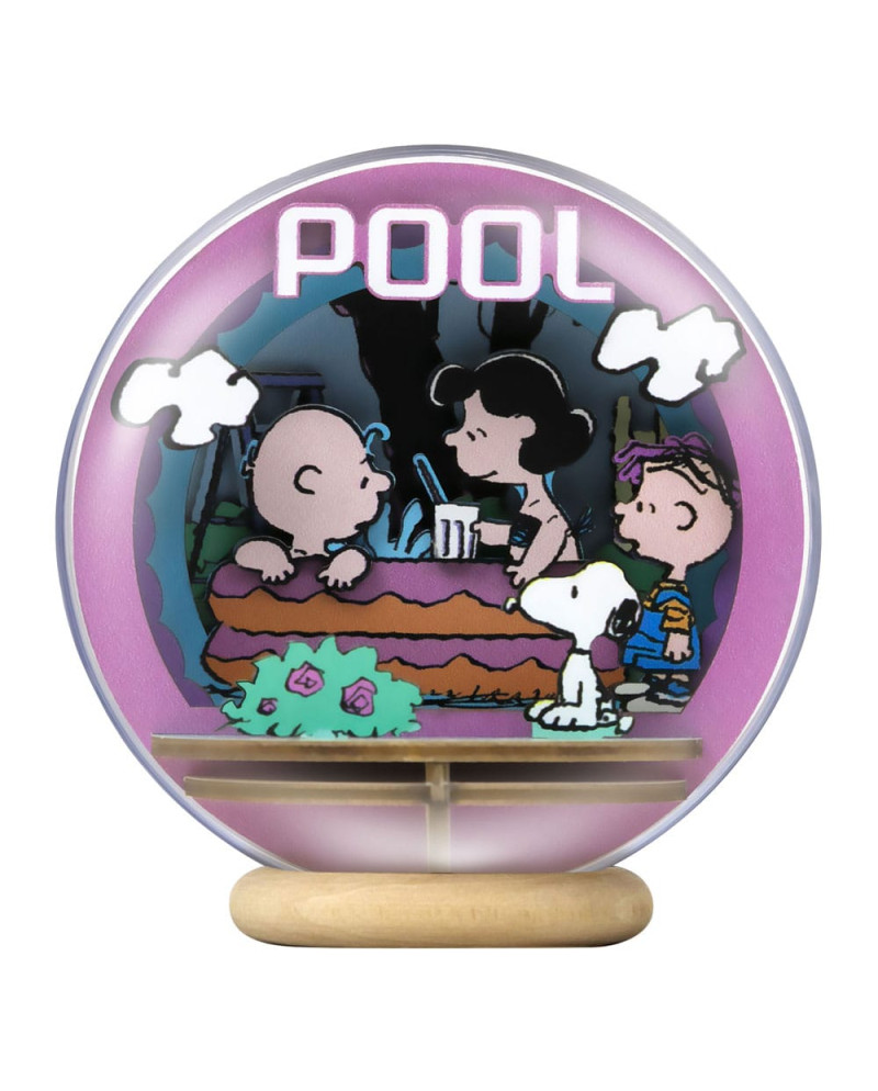 PEANUTS - Cool Pool - Wood Model Kit Globe Theater