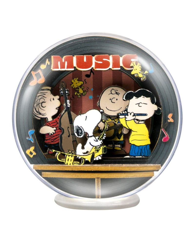 PEANUTS - Night Of Music - Wood Model Kit Globe Theater