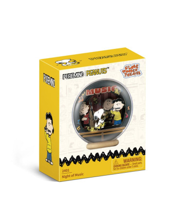 PEANUTS - Night Of Music - Wood Model Kit Globe Theater