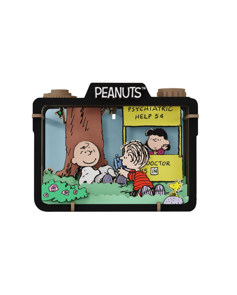 PEANUTS - Summer Snapshot - Wood Model Kit Theater