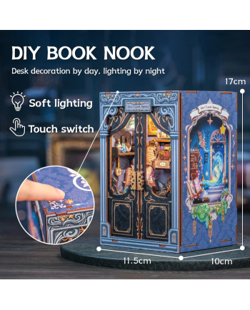 MINIATURE HOUSE - DIY - Soul Travel Agency - 97pc + LED Light