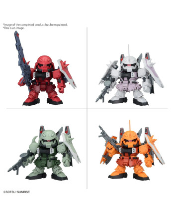 GUNDAM - BB Senshi ZGMF Zaku Series Set - Model Kit