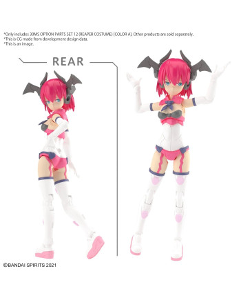 30MS - Option Parts Set 12 (Reaper Costume) Color A - Model Kit