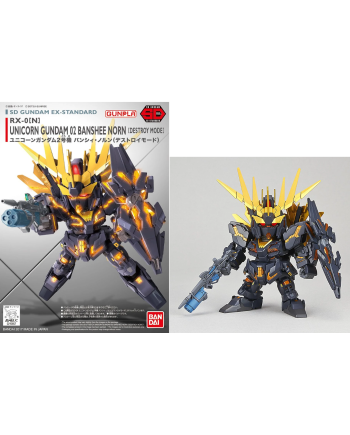 GUNDAM -EX-Standard 015 Unicorn 02 Banshee Norn (Destroy M.)-Model Kit