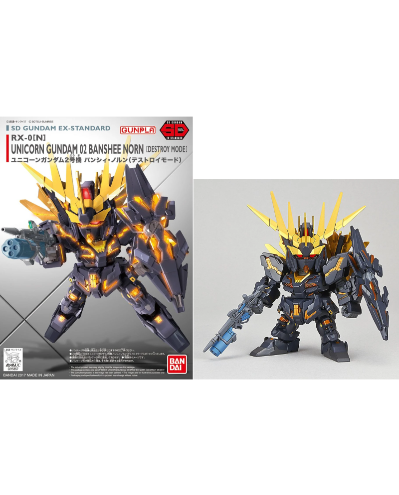 GUNDAM -EX-Standard 015 Unicorn 02 Banshee Norn (Destroy M.)-Model Kit