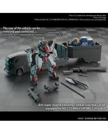 KYOKAI SENKI - HG 1/72 Armored Special Carrier (ASC) - Model Kit